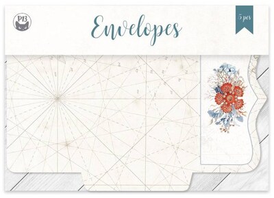 Mini obálky P13 - Sea La Vie - sada 5 ks