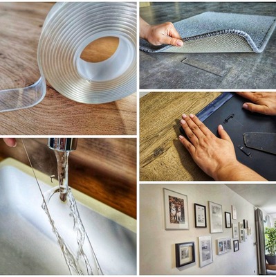 Oboustranná lepicí NANO páska - 25 mm x 2 mm x 3 m