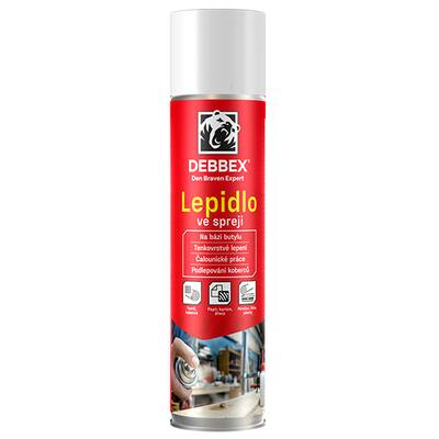 Lepidlo ve spreji na parozábrany DEBBEX - aerosolový sprej 400 ml
