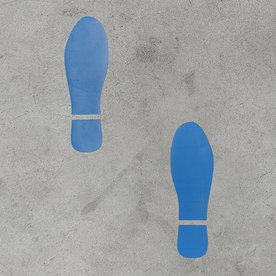 Podlahové značení - stopa