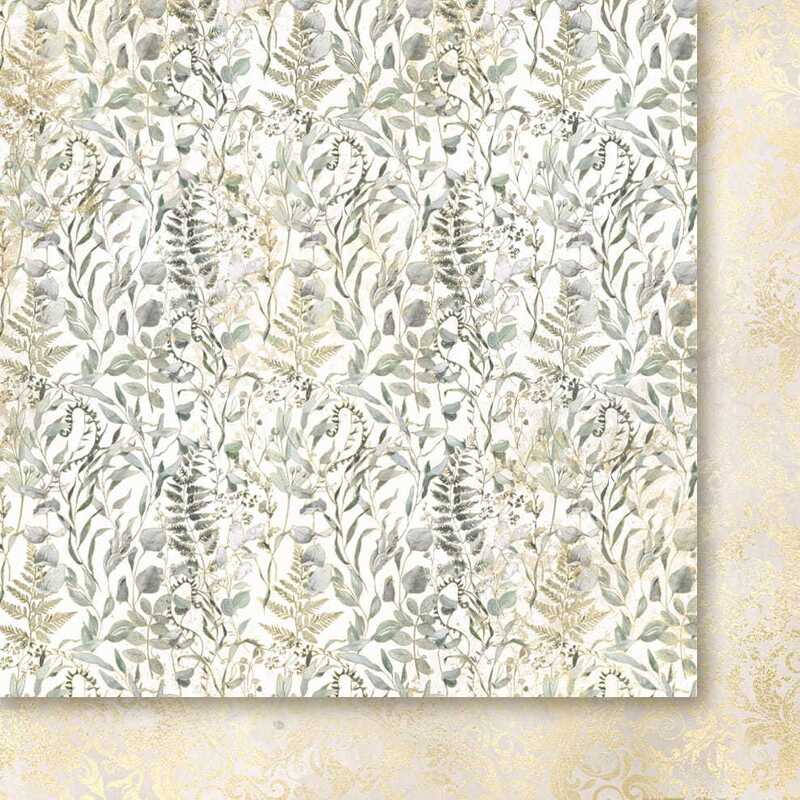 Sada oboustranně potištěných papírů PAPER HEAVEN 12x12" - Woman in Gold