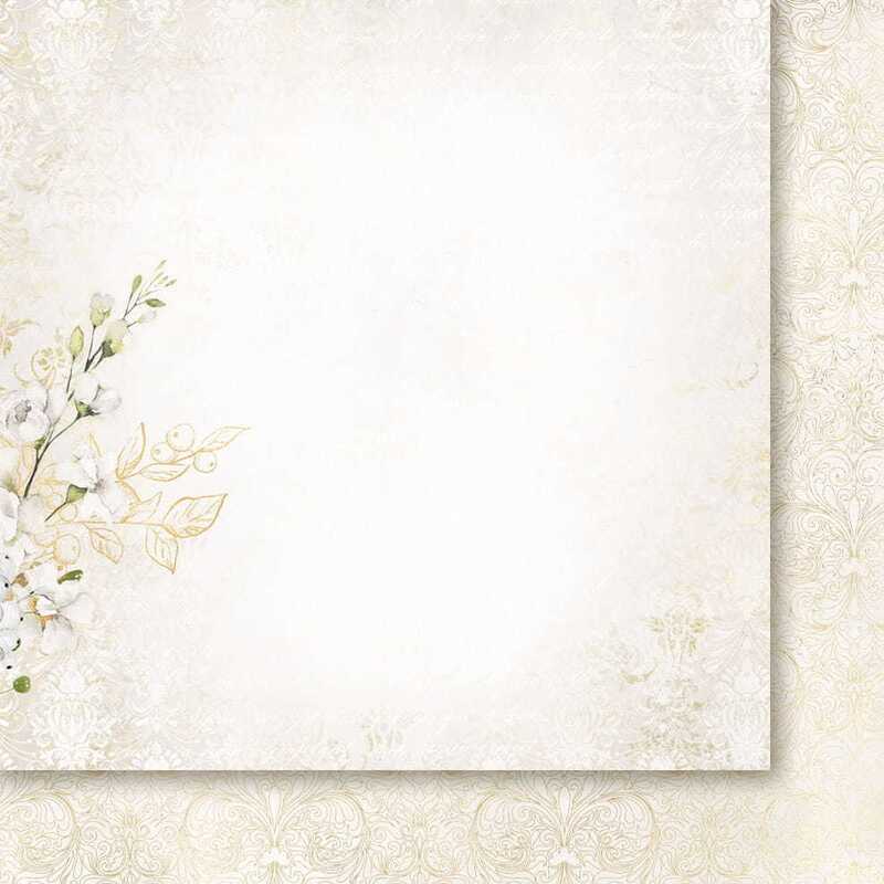 Sada oboustranně potištěných papírů PAPER HEAVEN 12x12" - Woman in Gold