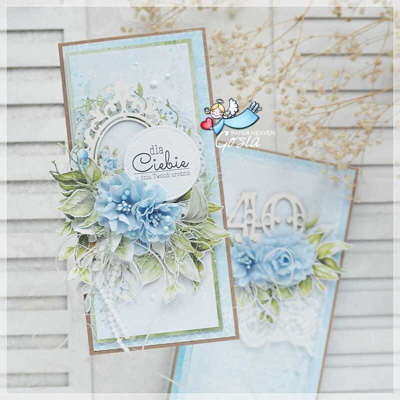 Sada oboustranně potištěných papírů PAPER HEAVEN 12x12" - Just like Heaven