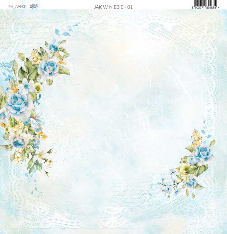 Sada oboustranně potištěných papírů PAPER HEAVEN 12x12" - Just like Heaven