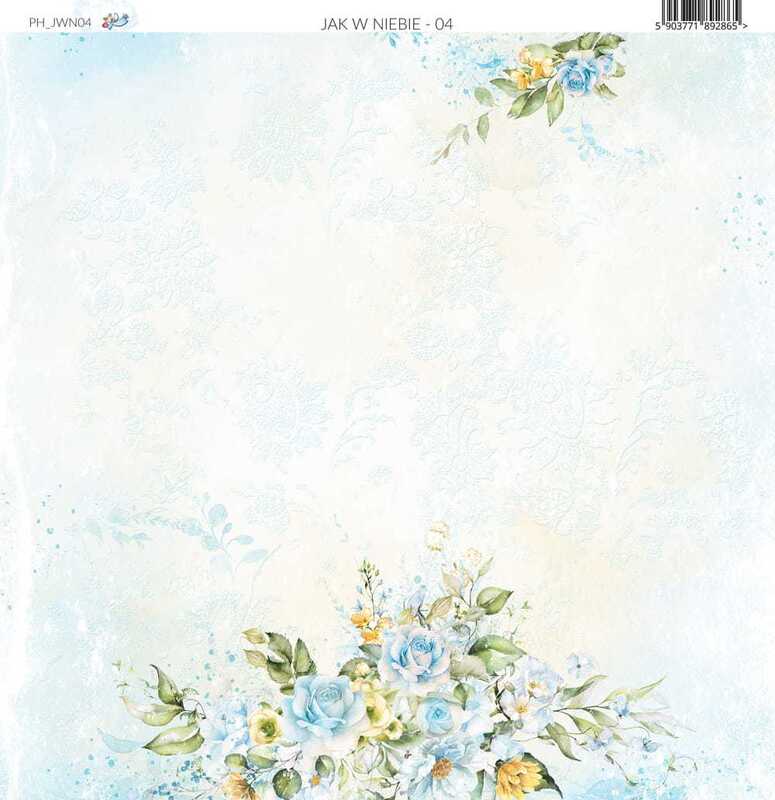 Sada oboustranně potištěných papírů PAPER HEAVEN 12x12" - Just like Heaven