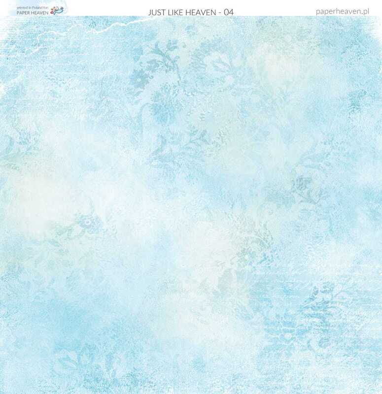 Sada oboustranně potištěných papírů PAPER HEAVEN 12x12" - Just like Heaven