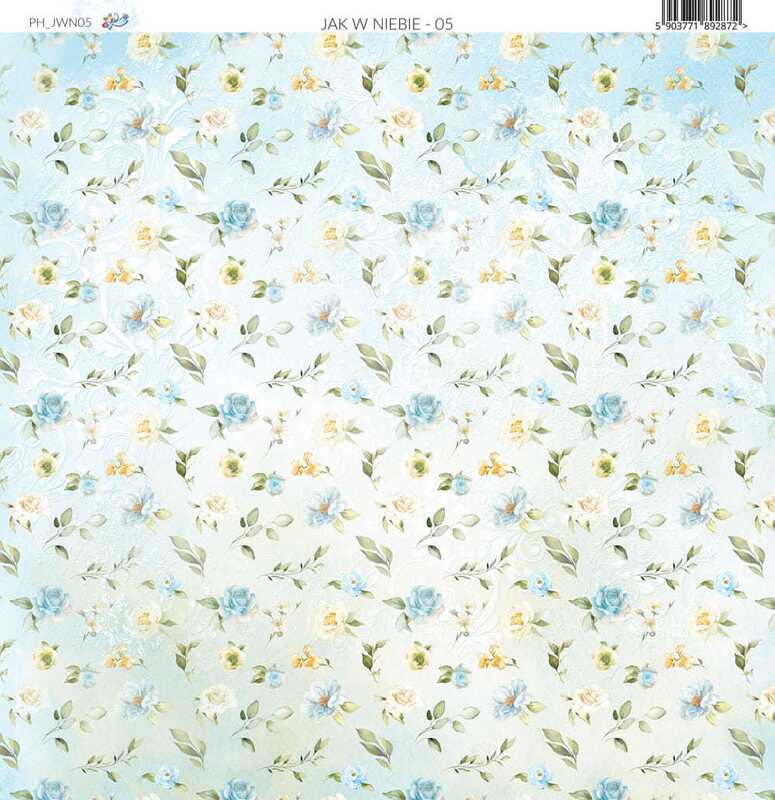 Sada oboustranně potištěných papírů PAPER HEAVEN 12x12" - Just like Heaven