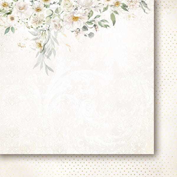 Sada oboustranně potištěných papírů PAPER HEAVEN 20x20 cm - Woman in Gold - sada 16 listů