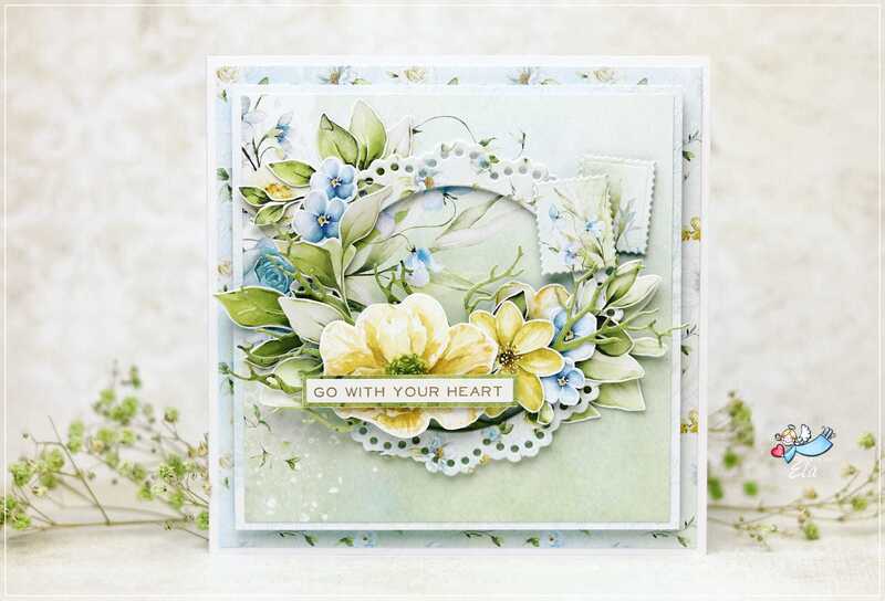 Sada oboustranně potištěných papírů PAPER HEAVEN 20x20 cm - Just like Heaven