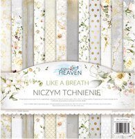 Potištěný papír s věnečky 12x12" PAPER HEAVEN - Like a Breath - 1 ks