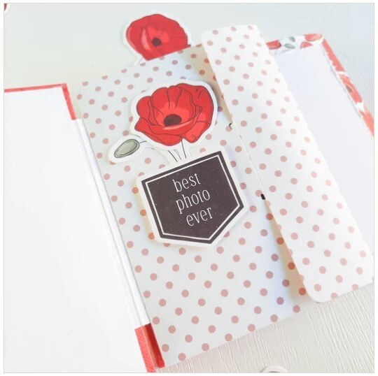 Vyřezávací šablony MODA SCRAP - obálka a kytičky