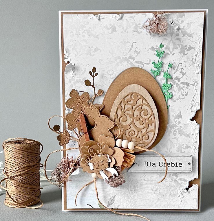 Vyřezávací šablony dpCraft - magnolie - sada 2 ks