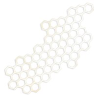 Vyřezávací šablony dpCraft - hexagonová síť - 1 ks