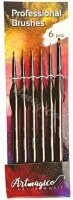 Profesionální štětce Artmagico - sada 6 ks