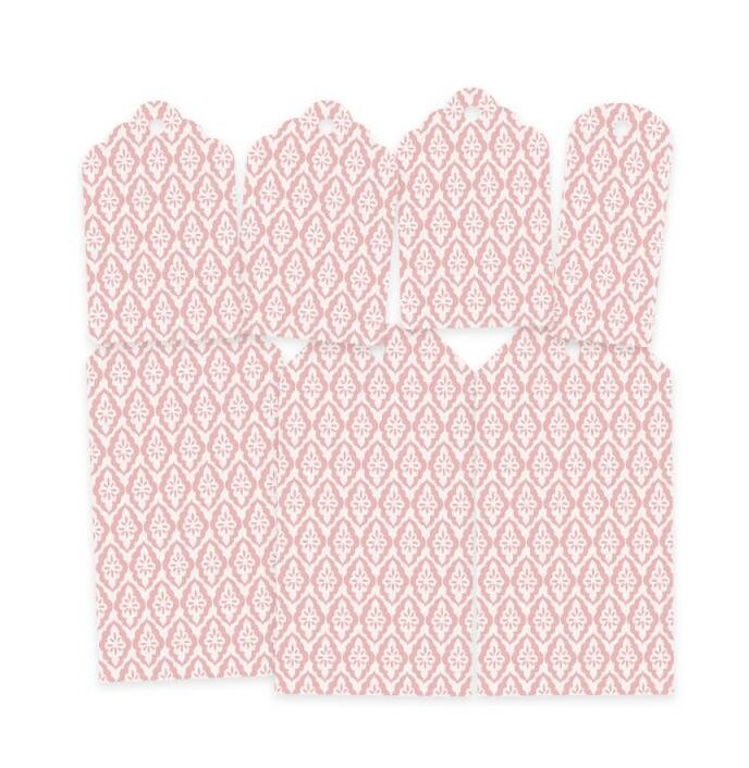 Dekorativní visačky P13 - Coffee Break - sada 7 ks