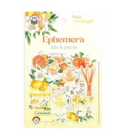 Papírové výseky P13 - Fresh Lemonade - sada 12 ks