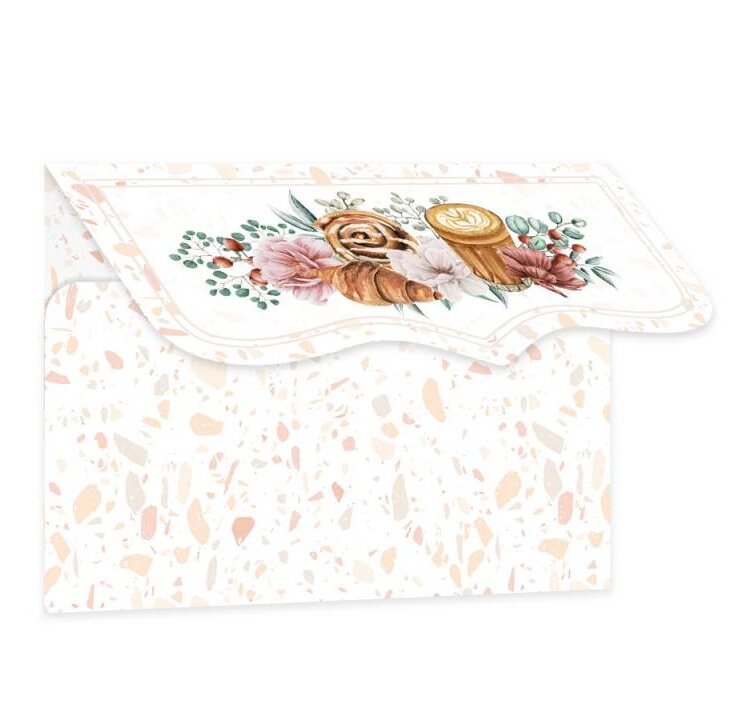 Mini obálky P13 - Coffee Break - sada 5 ks