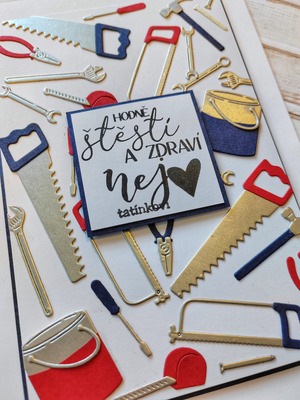 Přání ruční výroba - Pro kutily - 1 ks