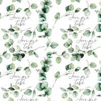 Vánoční balicí papír 42 x 60 cm - 100 g/m2 - Jen pro tebe - 1 arch