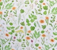 Designový balicí papír MANKAI A2 - Bylinky - 1 arch