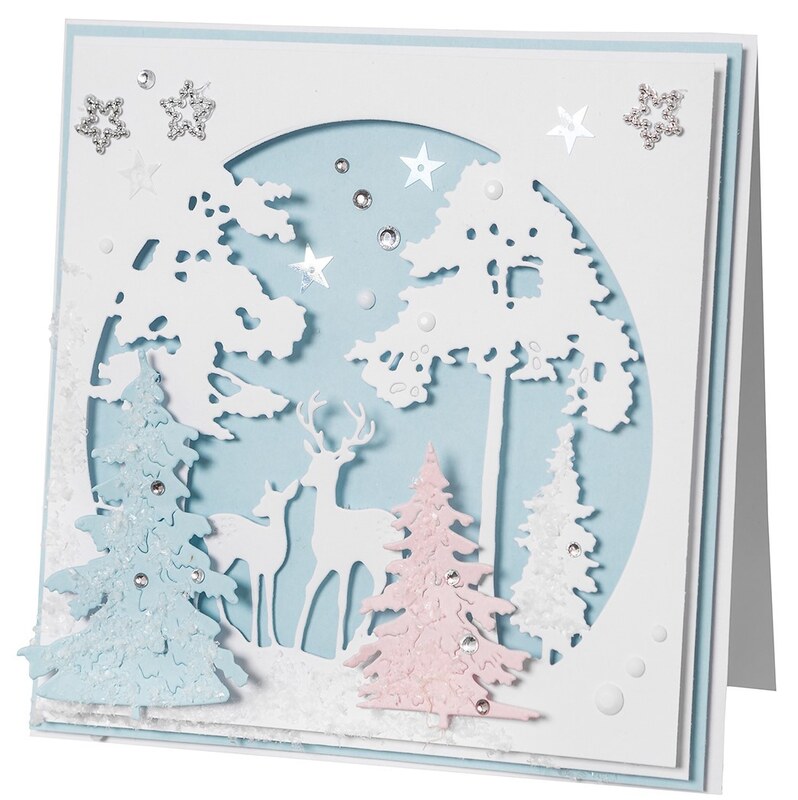 Vyřezávací šablony dpCraft - stromky