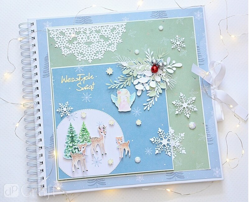 Vyřezávací šablony dpCraft - vločky - sada 5 ks