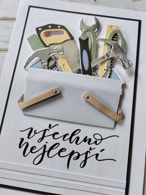 Přání ruční výroba - Pro kutila - 1 ks