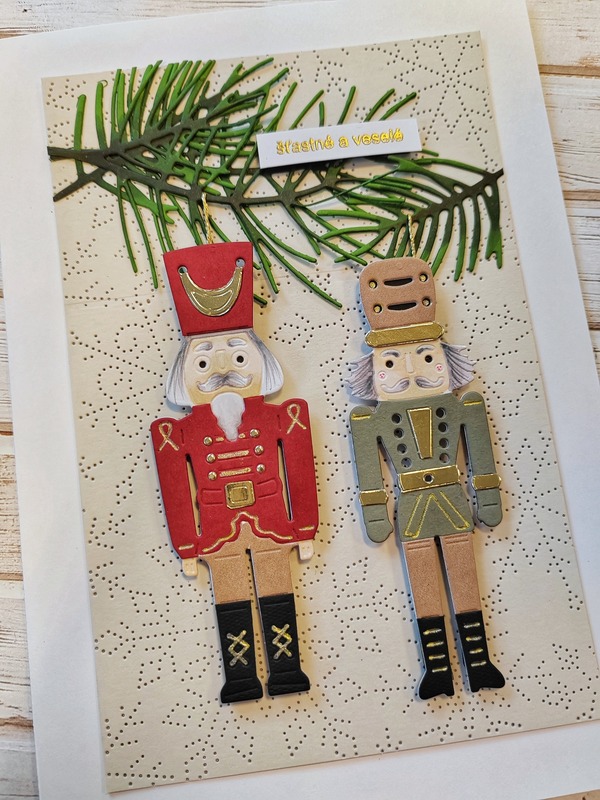 Přání ruční výroba - Louskáčci