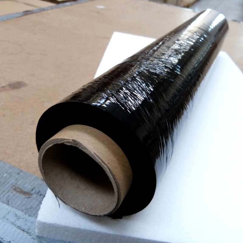 Strečová fólie 23 my černá