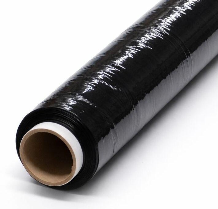 Strečová fólie 50 cm černá - 50 cm - 1,8 kg - čistá váha 1,6 kg