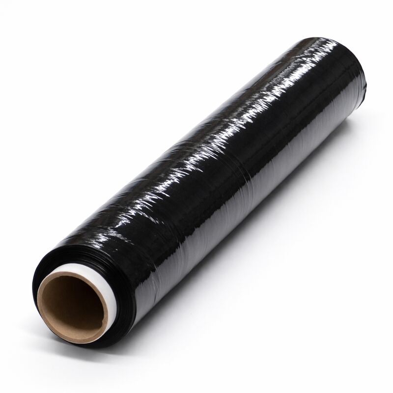 Strečová fólie 50 cm černá - 50 cm - 1,8 kg - čistá váha 1,6 kg