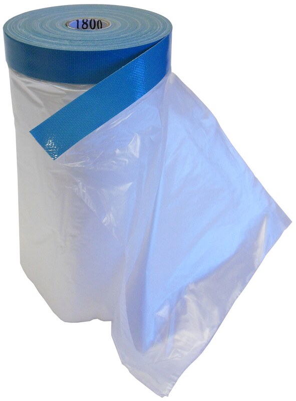 Zakrývací fólie CQ s PVC páskou UV