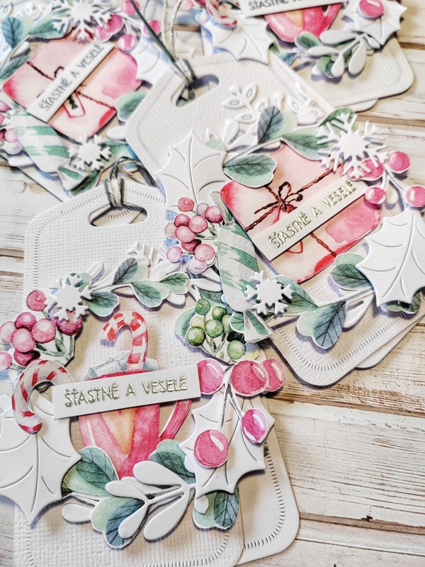 Visačky Sugar and Spice - 11 x 6,5 cm