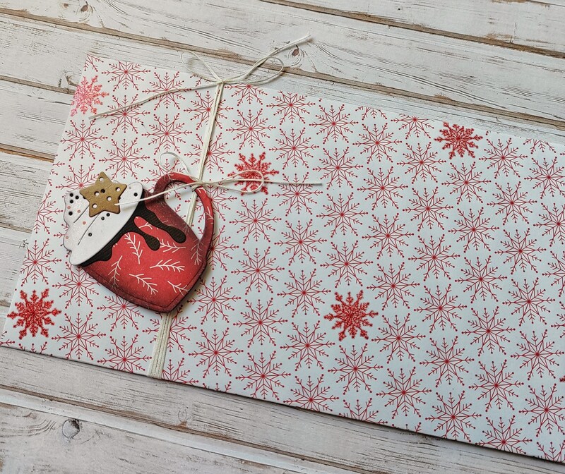 Dárková obálka - Horká čokoláda - 1 ks