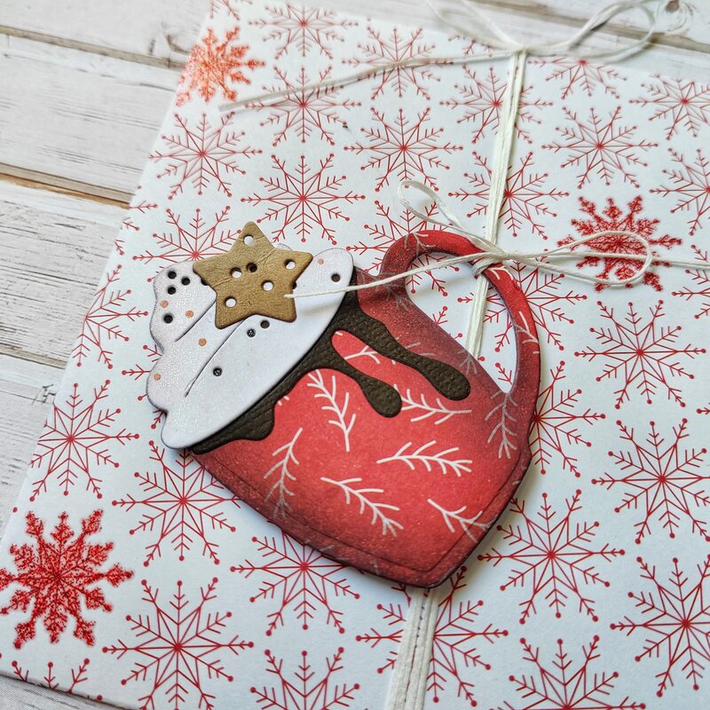 Dárková obálka - Horká čokoláda - 1 ks