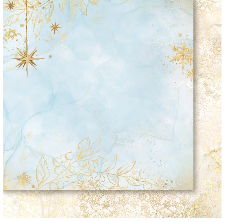 Sada oboustranně potištěných papírů PAPER HEAVEN 12x12" - Light of Hope - sada 12 listů