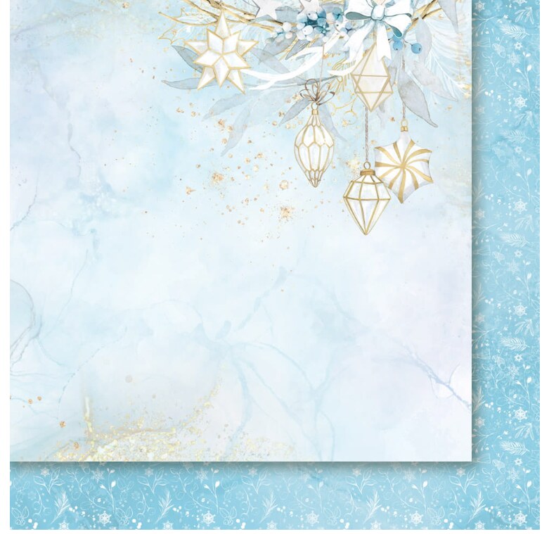 Sada oboustranně potištěných papírů PAPER HEAVEN 12x12" - Light of Hope - sada 12 listů