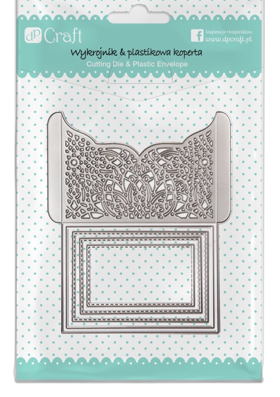 Vyřezávací šablony dpCraft - krajkové pouzdro - sada 5 ks