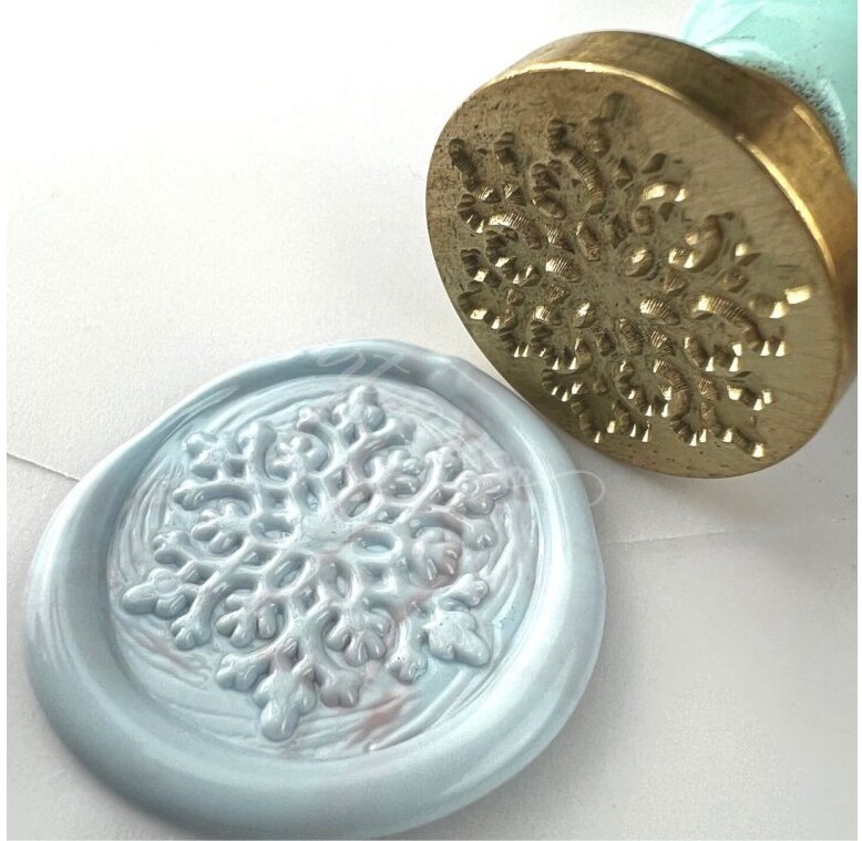 Pečetidlo Artmagico - sněhová vločka - 1 ks