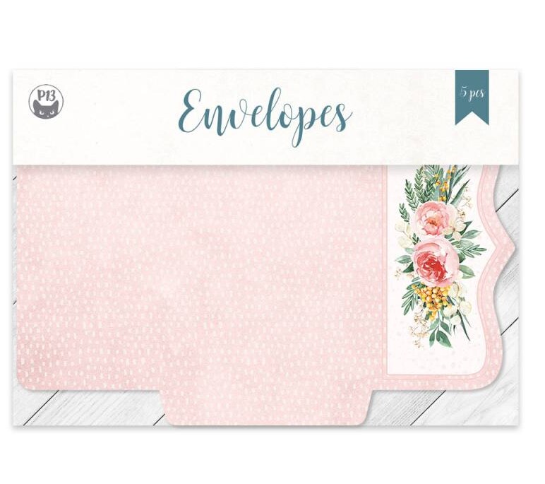 Mini obálky P13 - Flowerish - sada 5 ks