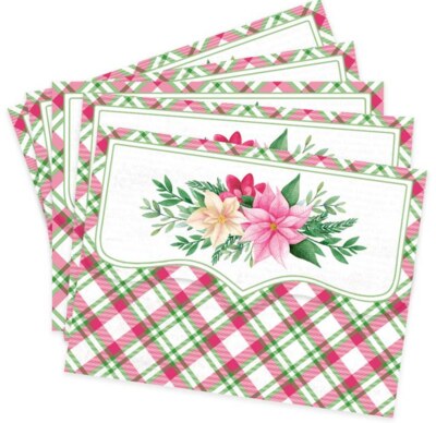 Mini obálky P13 - Santa´s workshop - sada 5 ks