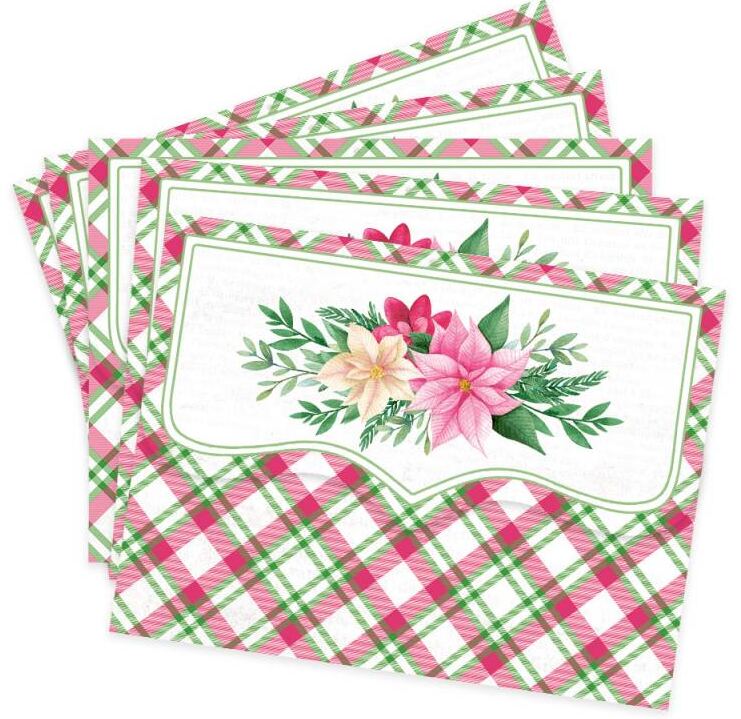 Mini obálky P13 - Santa´s workshop - sada 5 ks