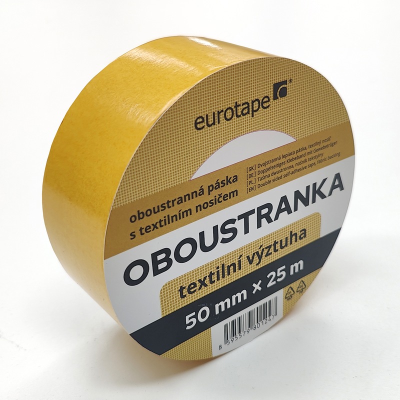 Oboustranná páska textilní eurotape