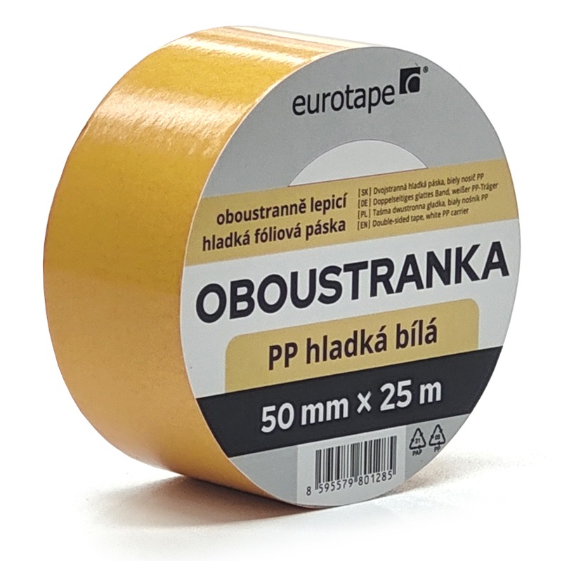 Oboustranná páska PP eurotape