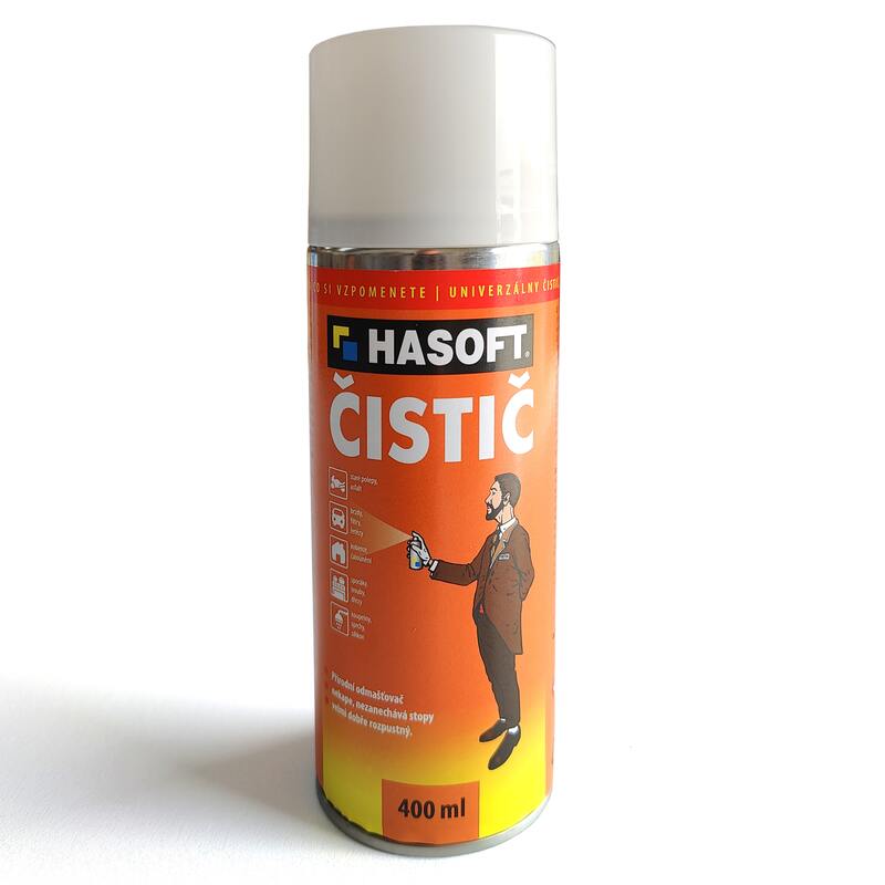 Univerzální čistič a odmašťovač HASOFT - sprej 400 ml