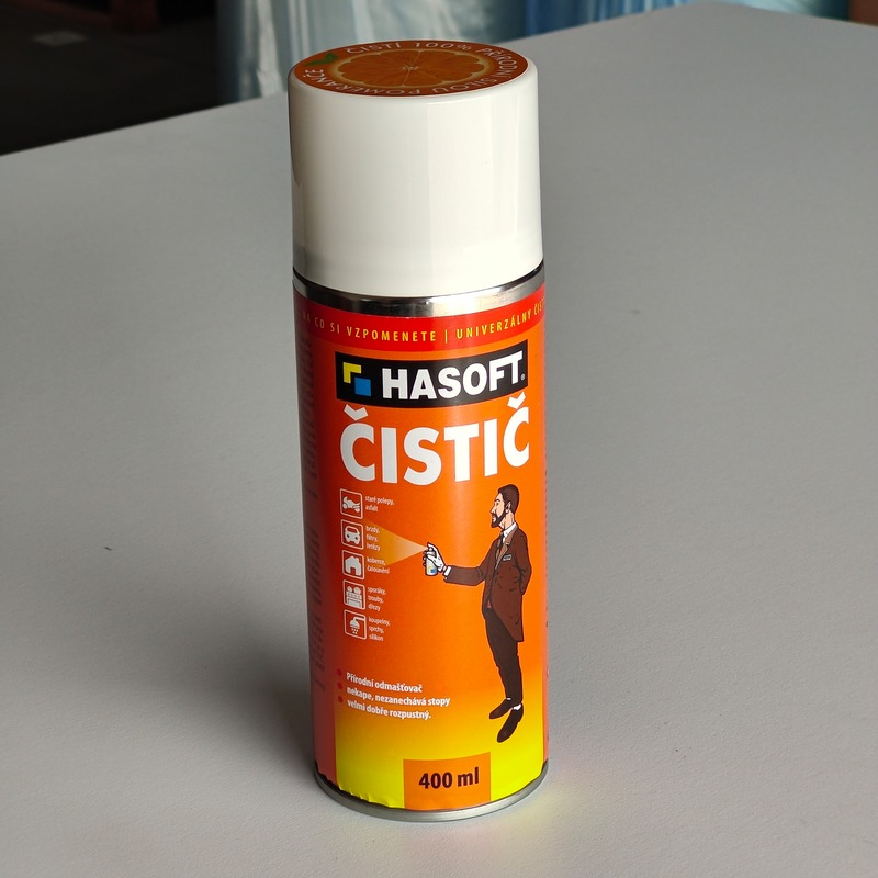 Univerzální čistič a odmašťovač HASOFT - sprej 400 ml