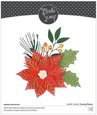 Vyřezávací šablony MODA SCRAP - Vánoční hvězda