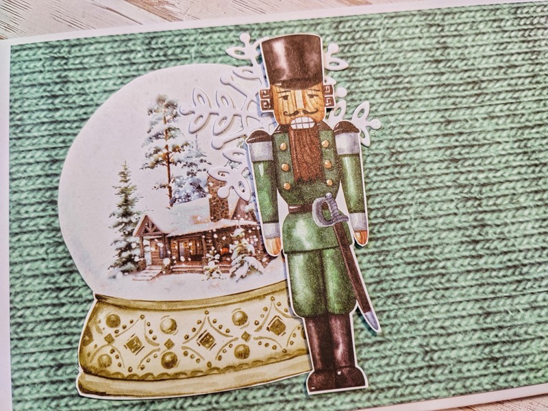 Dárková obálka - Louskáček - design svetr