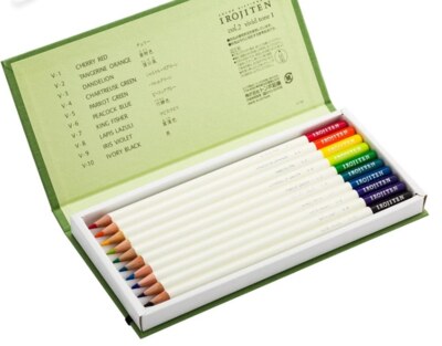 Pastelky TOMBOW Irojiten - Vivid - sada 10 ks