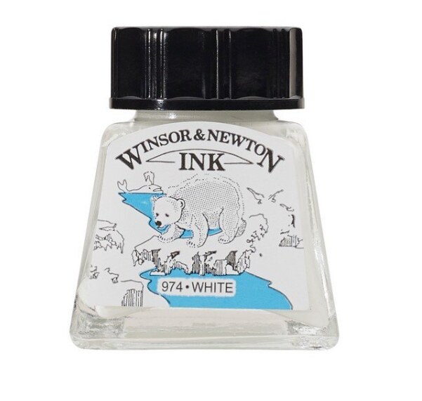 Inkoust WINSOR & NEWTON bílý